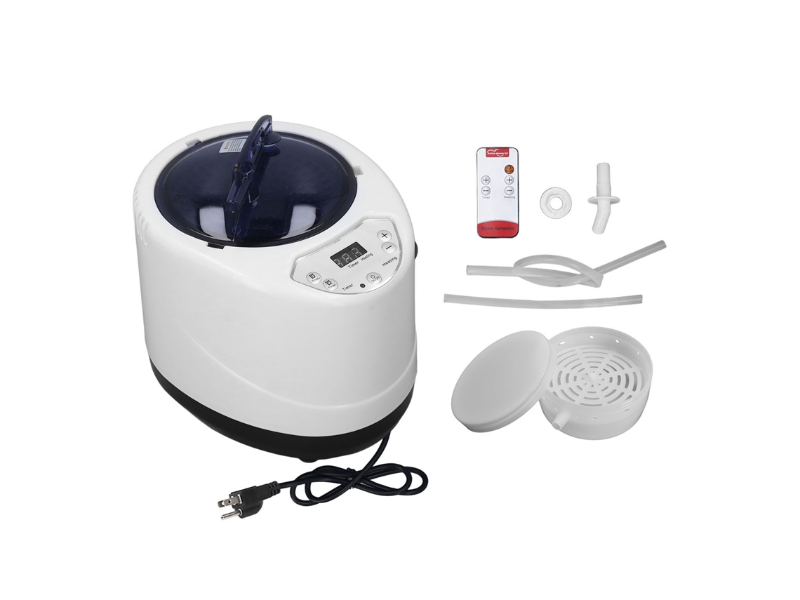 Gerador De Vapor Sauna 3l 1000w Controle Remoto 110v