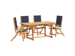Garden Dining Set, Garden Dining Sets Vidaxl Marrom Madeira De Acácia (n/a)