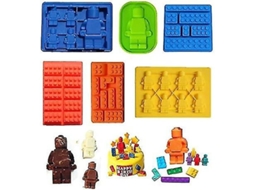 Conjunto De 6 Moldes De Silicone De Alimentos Seguros Para Chocolate, Bolo E Artesanato Com Alta Durabilidade E Versatilidade