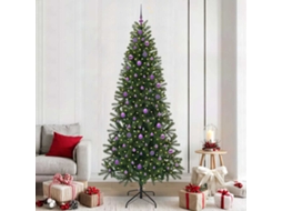 Vidaxl Árvore De Natal Artificial Verde 240 Cm Pe E Pvc