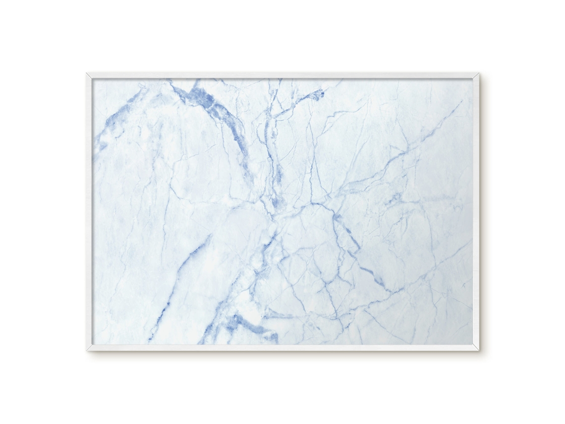 Quadro magnético de parede verde com profundidade para quarto Espelharte (100x70 cm)