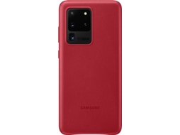 Capa SAMSUNG Galaxy S20 Ultra Pele Vermelho