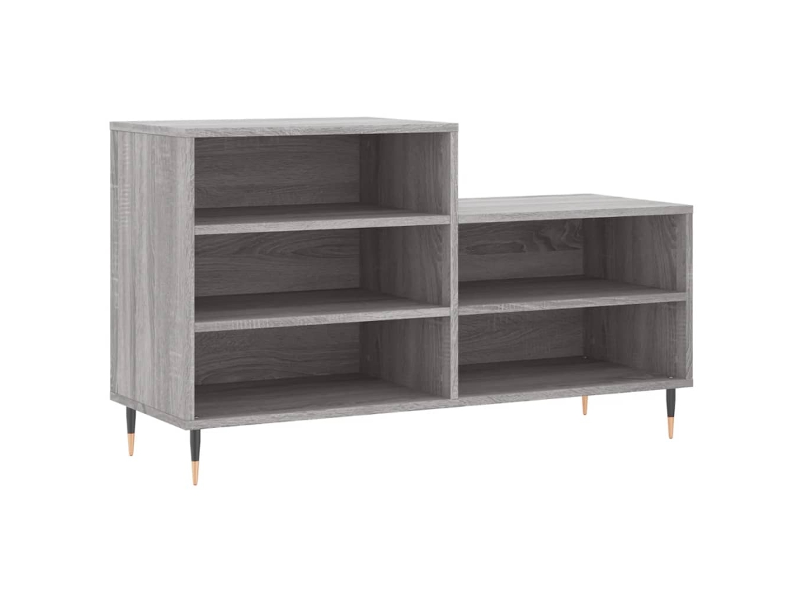 Sapateira Cinzento Sonoma MAISON EXCLUSIVE em Derivados de Madeira (102x36x60 cm)