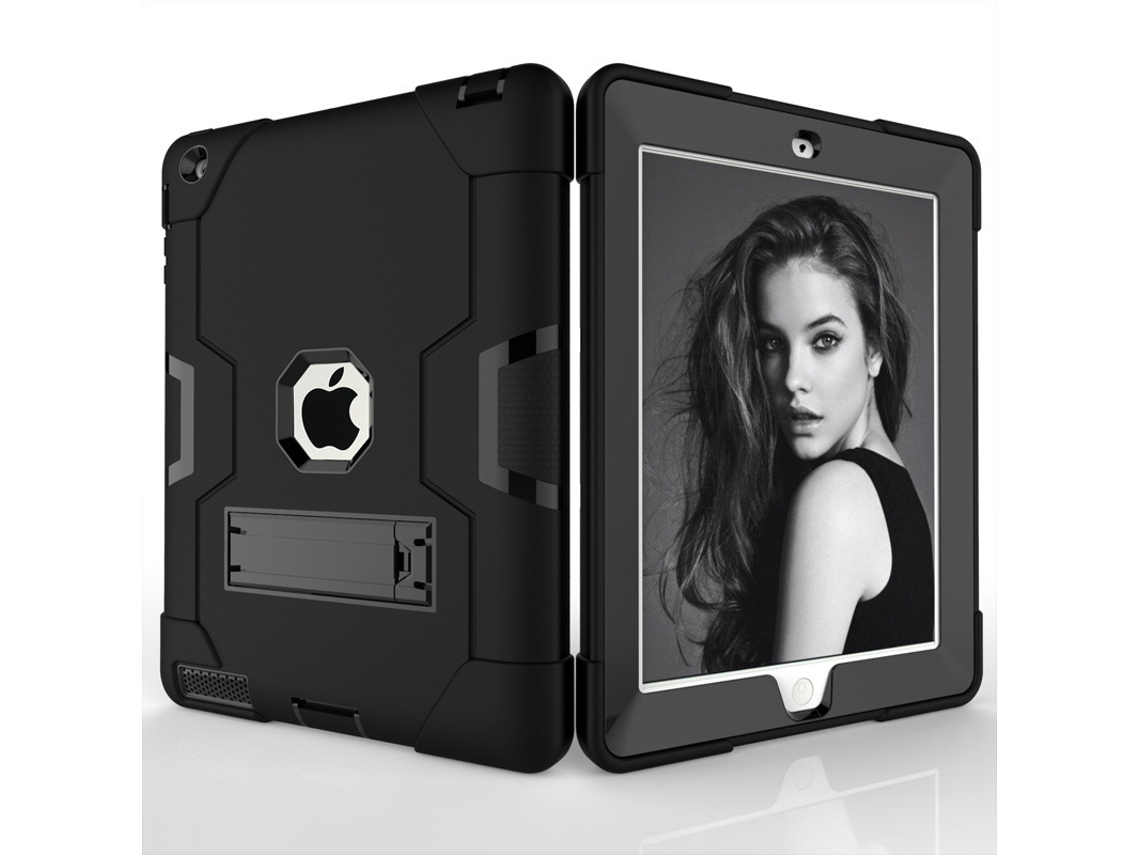 Lurelia Capa Para Ipad Pro De 11 Polegadas (2018), Silicone, Preto, Proteção Contra Quedas, Encaixe Estável