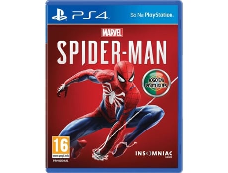 Jogo PS4 Marvel's Spider-man (Usado)