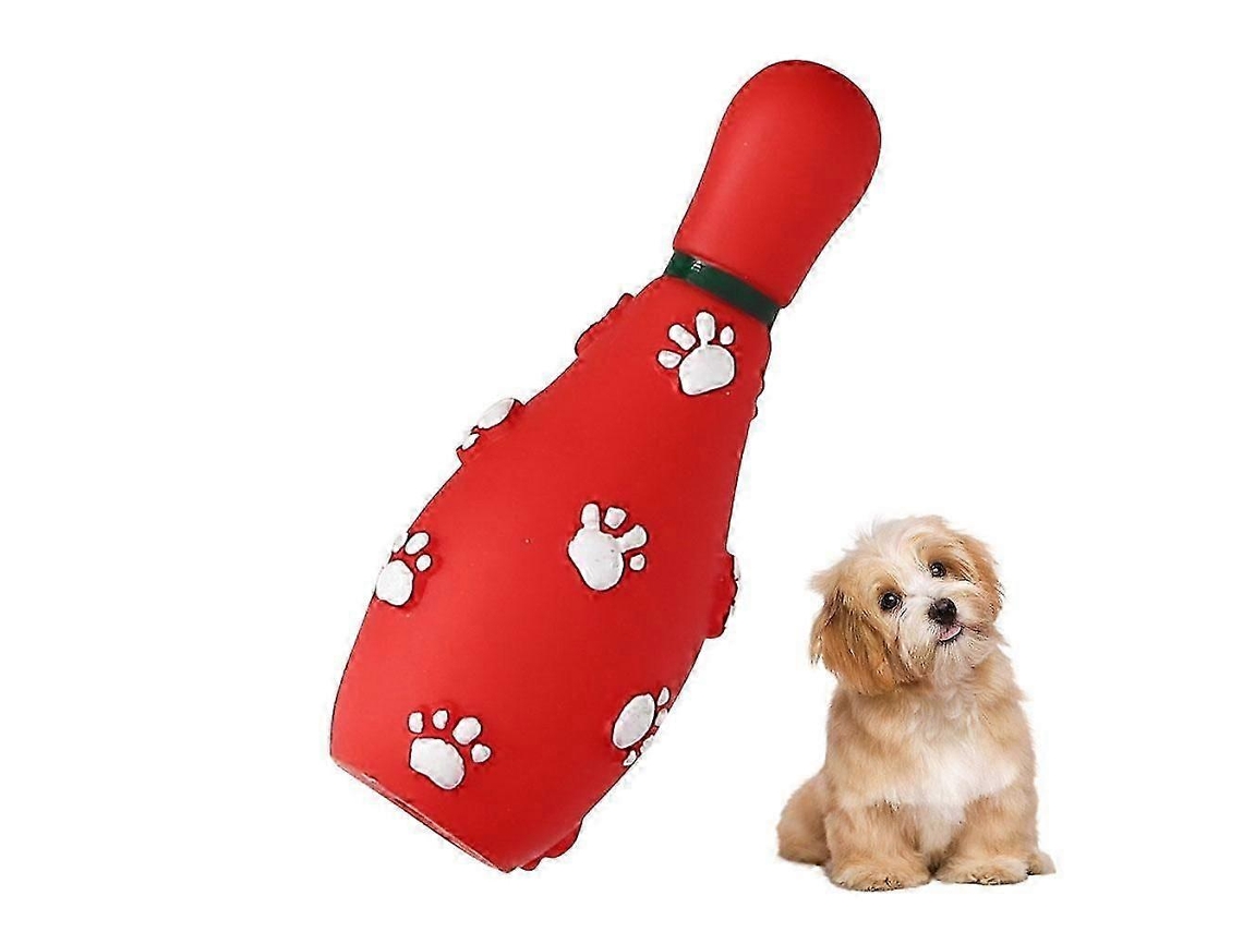 Brinquedo Mordedor Para Cães Com Som E Tema De Natal