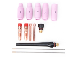 Accesorios Consumíveis Para Soplete Tig 13 Peças 1.6mm 2.4mm Para Soplete 17/18/26