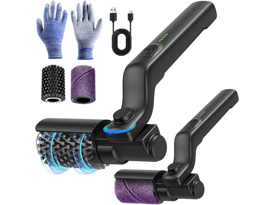 Escova Elétrica Rotativa para Grelha Recarregável AQUAFORGE