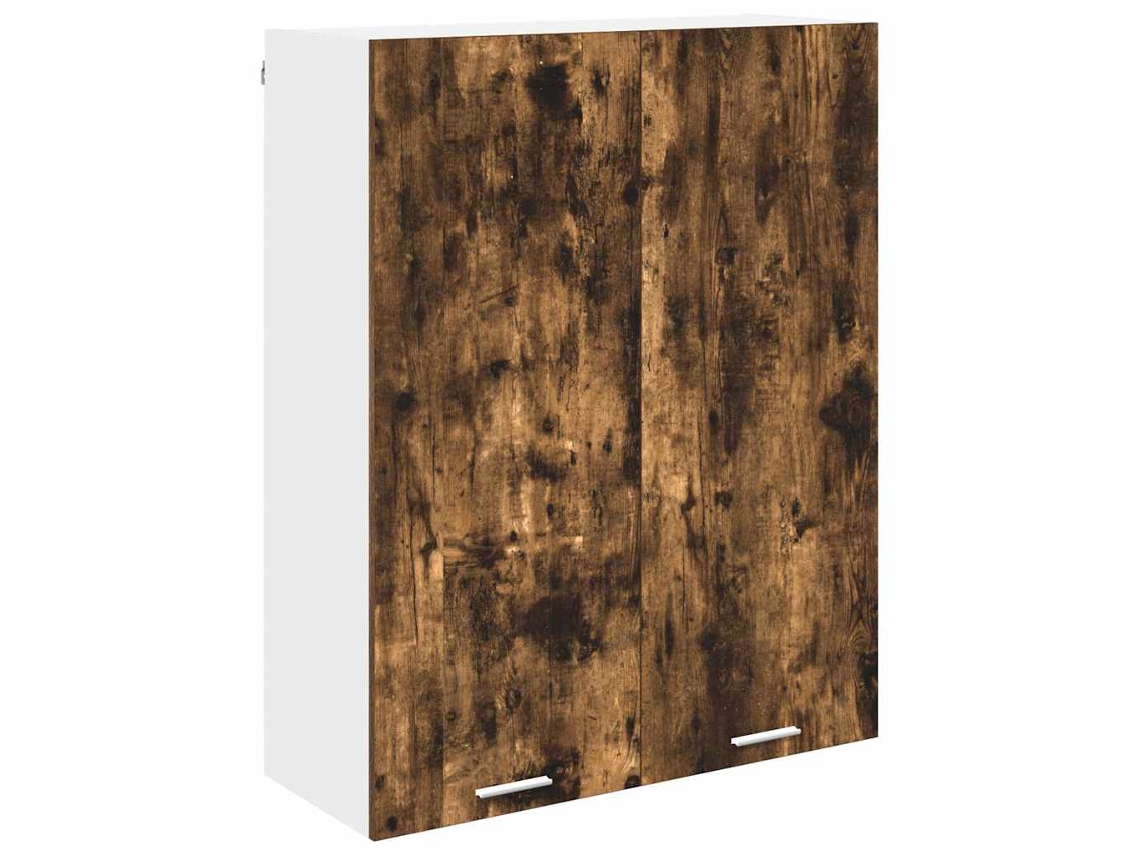 Armário Suspenso com Porta Carvalho Defumado 80x31x100 cm MAISON EXCLUSIVE