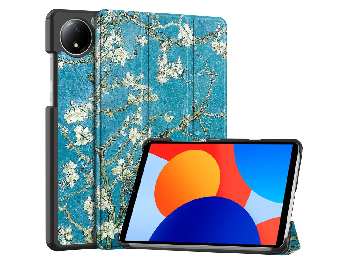 Capa Para Xiaomi Redmi Pad Se 8.7 Pol. Flor De Damasco