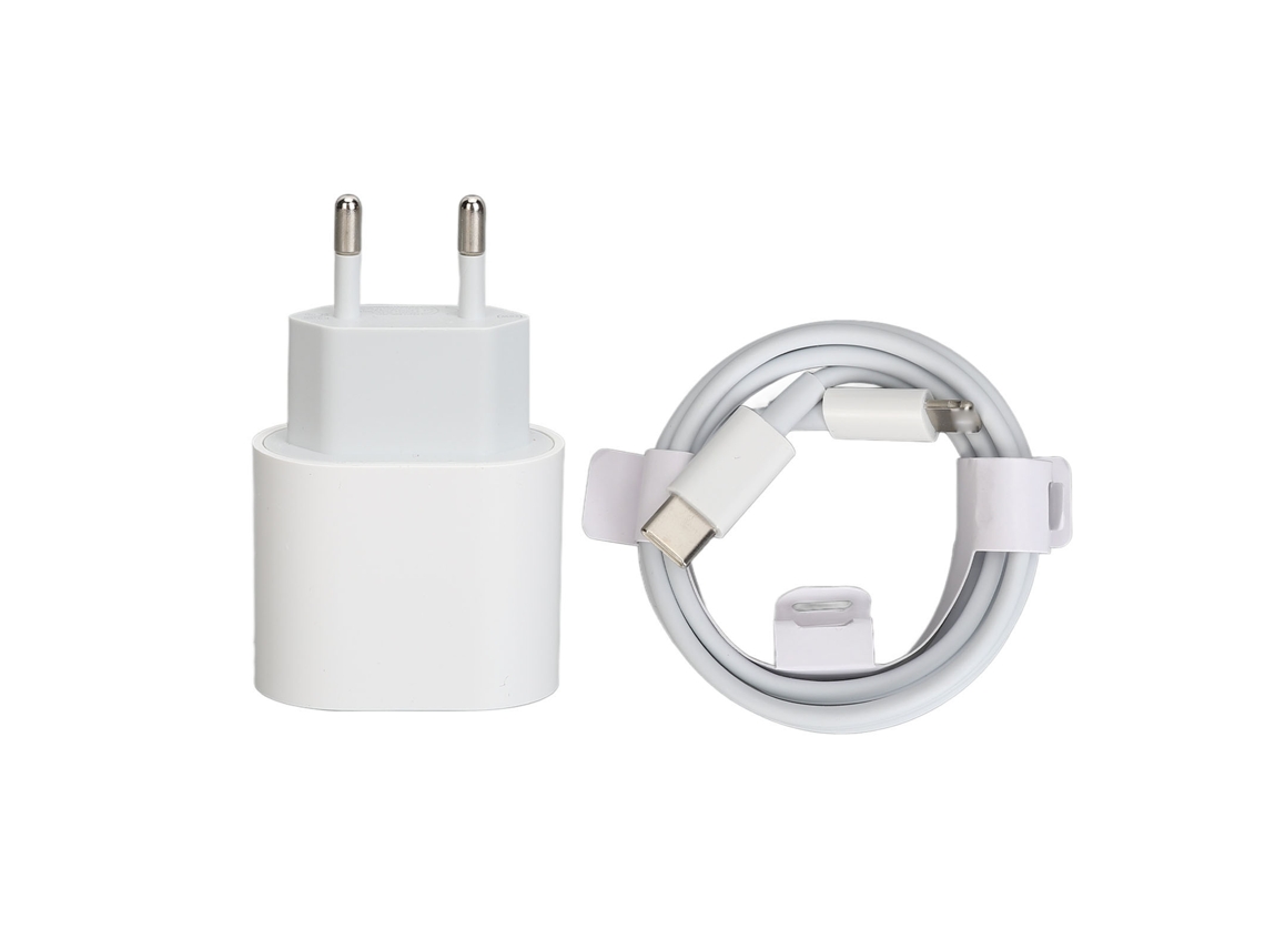 Conjunto Carregador LAXISCREED 20w Usb c Plugue Eu