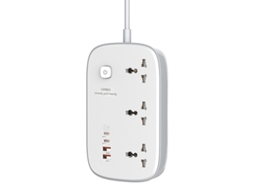 Tomada Múltipla GAN 65W, PD, 3250W, 13A, Alta Potência CHABERLU