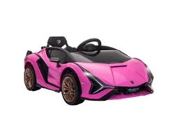 Carro Elétrico para Crianças PP, Metal cor Rosa 108x62x40 cm HOMCOM