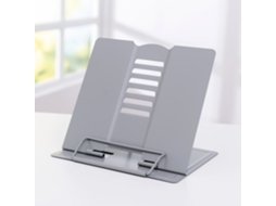 1 Peça Suporte De Metal Ajustável Para Livros De Receitas, Sch Slowmoose (cinza)