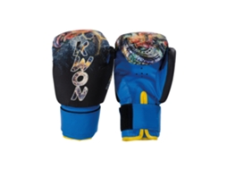 Luvas para Homem de Boxe Thaï KWON (8 oz - Nylon - Azul)