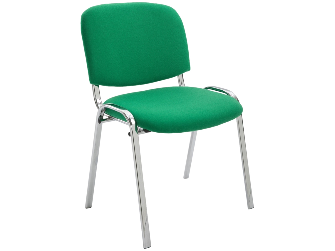 Cadeira Para Visitantes Ken - Clp - Verde - Tecido - Contemporâneo - Design