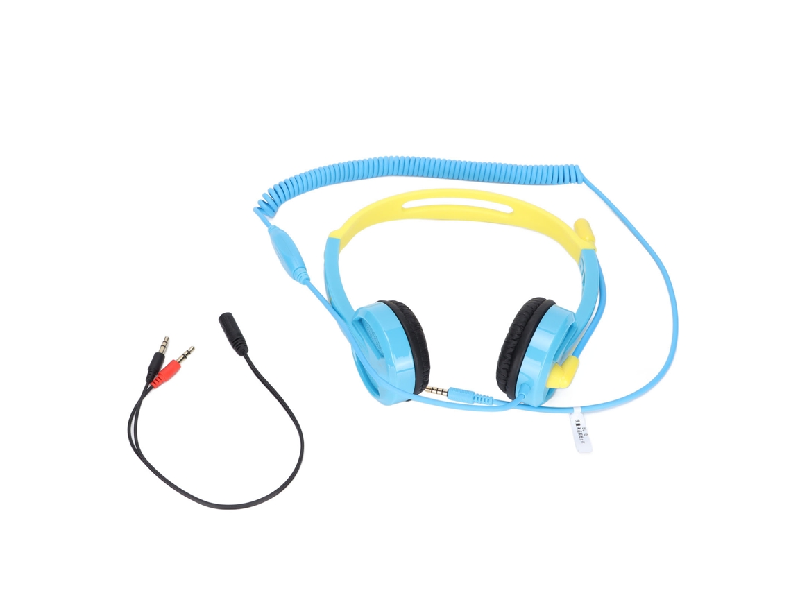 Fones Infantil LAXISCREED Ajustável Cancelamento Ruído 3.5mm