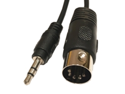 Cabo Lurelia Midi Din 5 Pinos 3,5 mm 1,5 m, para PC e computador