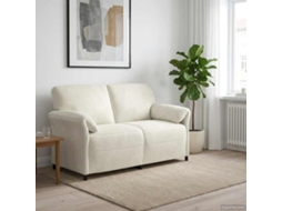 Vidaxl Sofá Para 2 Pessoas Creme 158 X 83 X 95 Cm Veludo