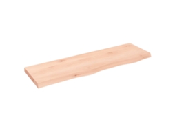 Bathroom Countertop, Bathroom Countertops Vidaxl Marrom Madeira De Carvalho (100 X 30 X 4 Cm)