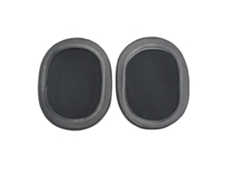 Almofadas Lurelia para Fones de Ouvido Audio-technica ATH-SR5-SR5BT, Pretas, com Couro Sintético e Espuma Viscoelástica, 1 Par