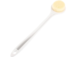 Escova De Banho Mikinona Com Cabo Longo E Cerdas Macias, Escova Esfoliante Corporal Prática Para Remover Pele Morta E