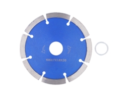 Lâmina De Serra Circular Diamante Para Corte Seco Em Mármore Granito Concreto 105mm