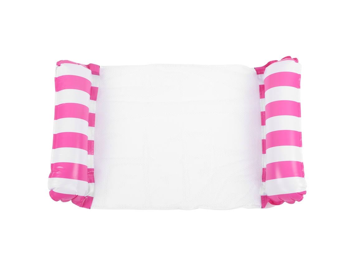 Rede inflável para piscina ATS para adultos, colchão flutuante multiuso, brinquedo inflável para água, roxa