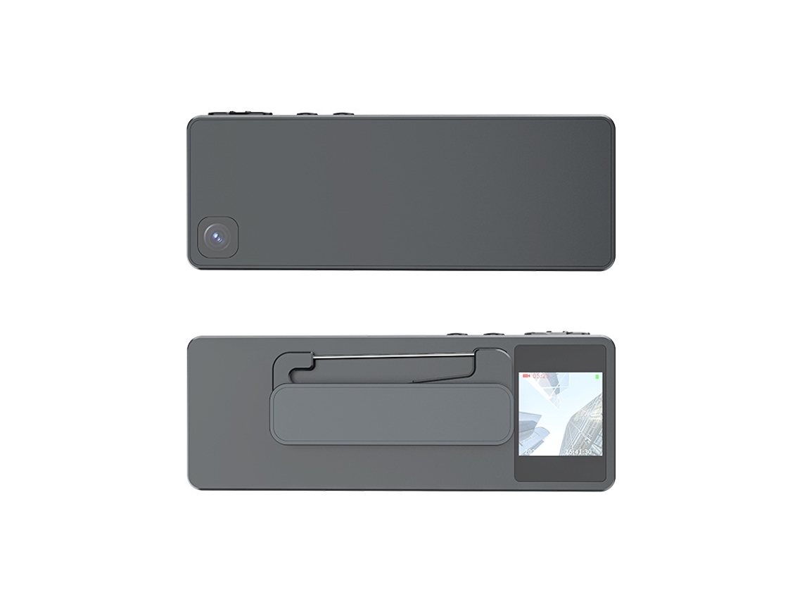 Gravador De Vídeo Portátil 1080p Com Conexão Otg E Tela (preto - 128 Gb)