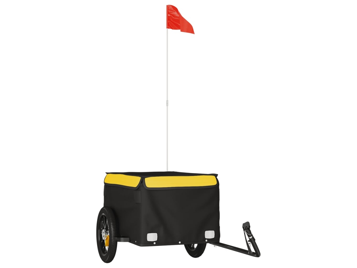 Bike Trailer, Bike Trailers Vidaxl Amarelo Ferro (120 X 54 X 44 Cm)