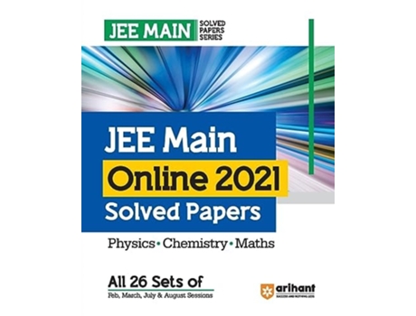 Livro Online Solved Papers JEE Main 2021 de Sagar Kumar (Inglês)