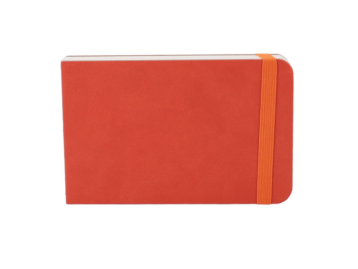 Caderno De Água Com 30 Folhas 300gsm Portátil 14x9cm Bolsa Papel De Pintura Diário De Viagem Laranja