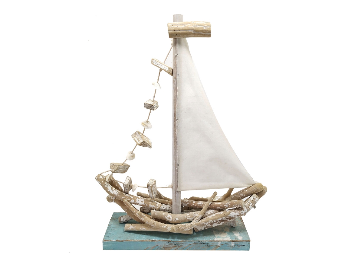 Figura Decorativa BY SIGRIS Barco a vela