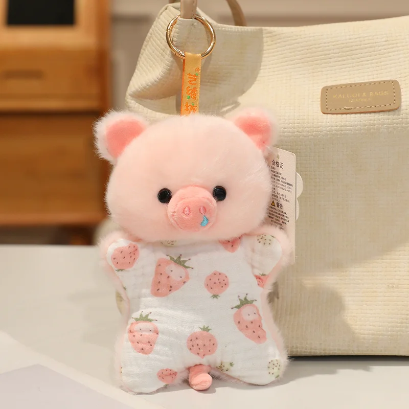 (porquinho Rosa 16cm) Brinquedo De Pelúcia De Enchimento, Boneco De Animal De Desenho Animado, Presente De Aniversário