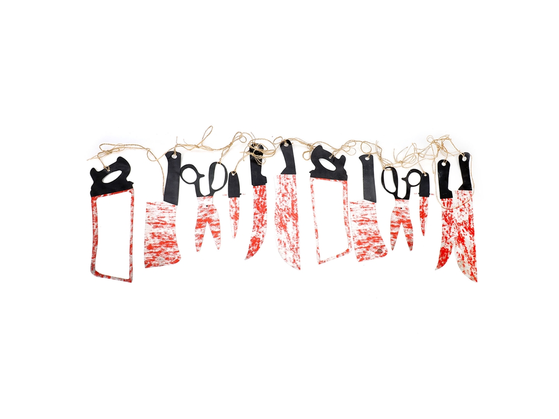 Laxiscreed Banner De Festa Com Estampa De Sangue Para Decoração De Halloween E Festas Temáticas