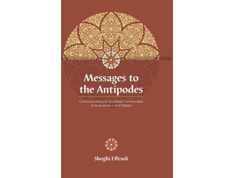 Livro Messages to the Antipodes de Shoghi Effendi (Inglês)