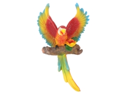 Decoração de Papagaio Pendente Resina S/MARCA