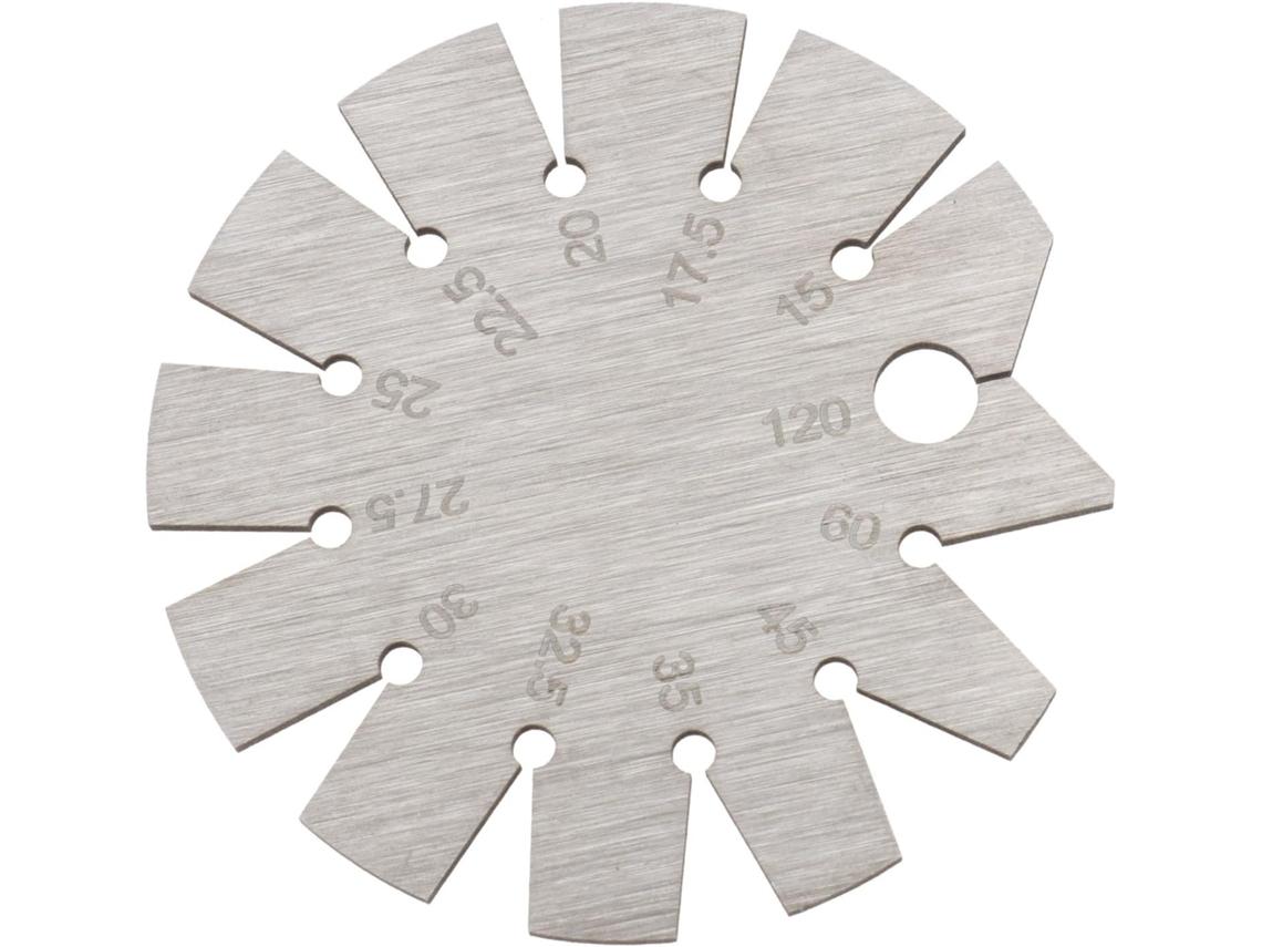 Medidor De Ângulo Preciso Em Aço Inoxidável, Régua De Ângulo Para Marcenaria, Paquímetro Redondo Profissional