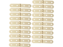 20 Dobradiças Pequenas Para Caixa De Joias, Substituição Madeira,