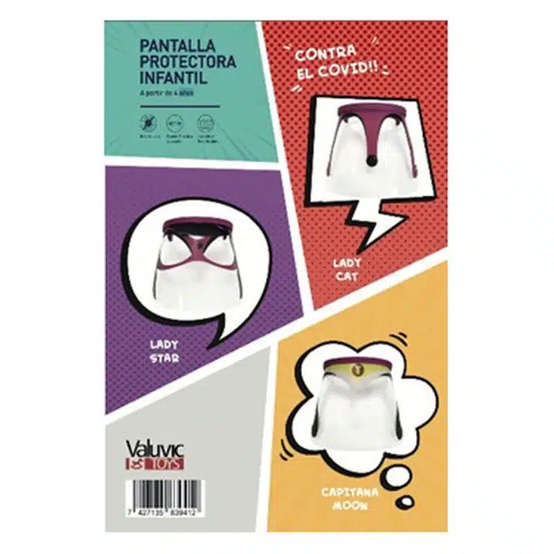 Pack 3 Pantallas Protrectoras Niña Super Héroes Cb/39412 Valuvic P20valuvic