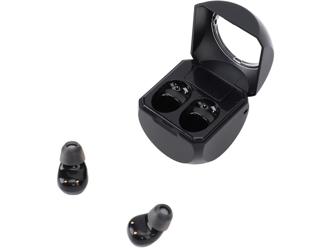 Fones De Ouvido Bluetooth Pretos Com Longa Duração Da Bateria E