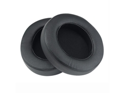 Travesseiros de ouvido de reposição YURU para Razer Kraken Pro V2, couro, preto