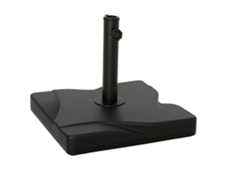 Base in plastica da 20kg per pali Ø32-48mm, 41.5x41.5x35cm ZENCORE SERVICES