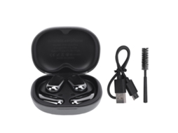 Fones de Ouvido Mali Tradutor de Idiomas Bluetooth 5.4 com App, Touchscreen, IPX6, Preto