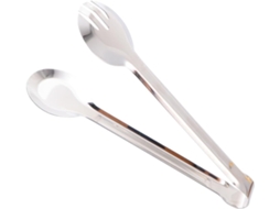 Pinça Multifuncional Inoomp Em Aço Inoxidável, Confortável E Resistente, Ideal Para Servir Churrascos E Buffets Em Casa