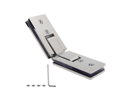 Laxiscreed Abraçadeira Para Portas De Banheiro De 135°, Aço Inoxidável, Ideal Para Portas De Vidro De Box De Chuveiro
