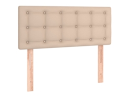 Cabeceira VIDAXL Marrom Couro Artificial (90x5x78/88 cm)