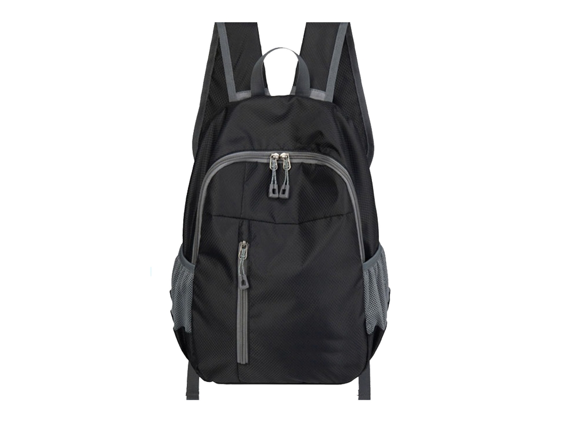 Mochila de Montanha Impermeável Grande Capacidade Preta