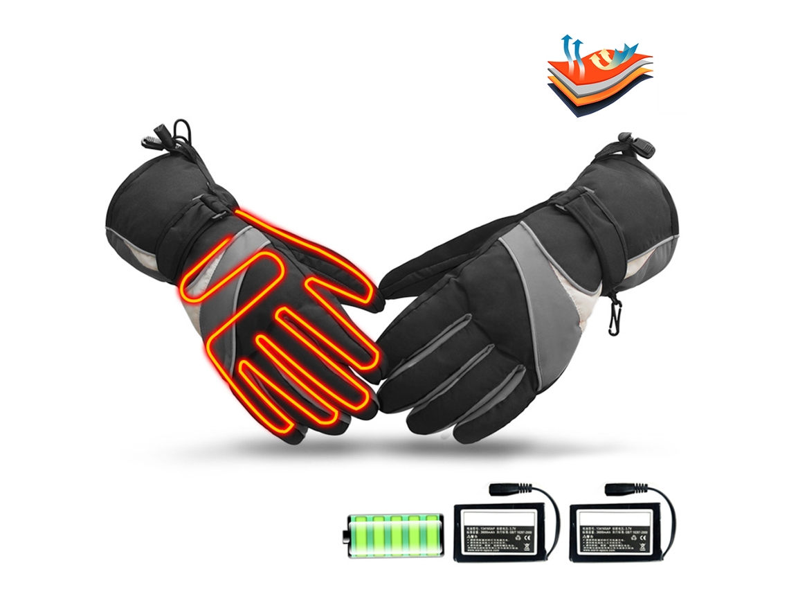 2026 guantes Eléctricos Recarregáveis Guantes Termostáticos Quentes