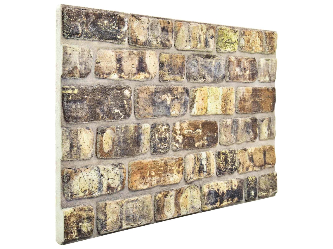 Vidaxl Painéis De Parede 10 Unid. 100 X 50 Cm Multicolor Espuma Eps